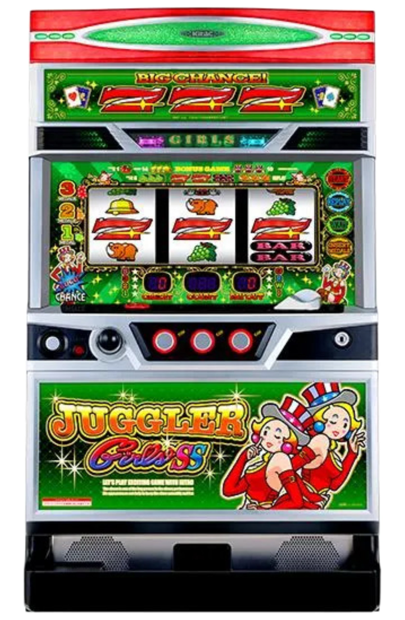 ジャグラーガールズ 筐体