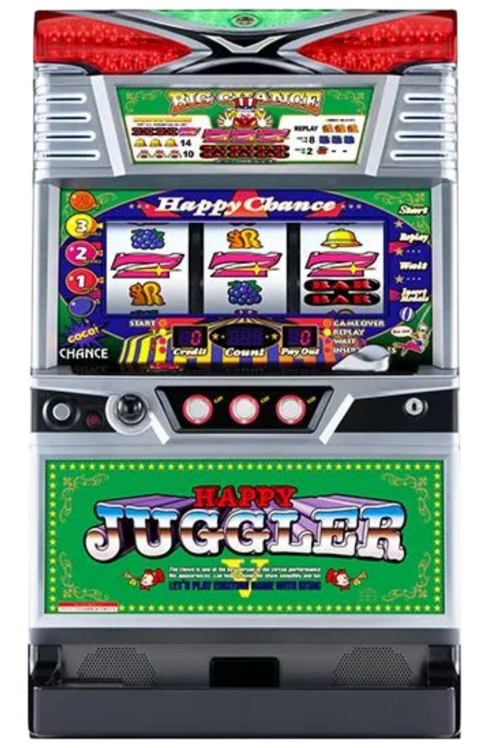 ハッピージャグラーVIII 筐体
